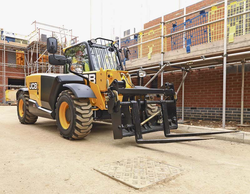 JCB ergänzt seine Teleskopladerreihe um das neue Kompaktmodell 525-60. (Foto: JCB)