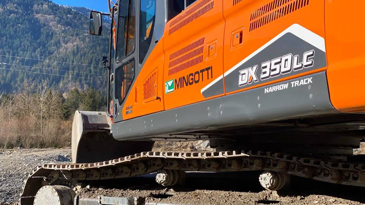 Der Doosan DX300LC-5 Bagger in der 30-Tonnen-Klasse. (Foto: Doosan)