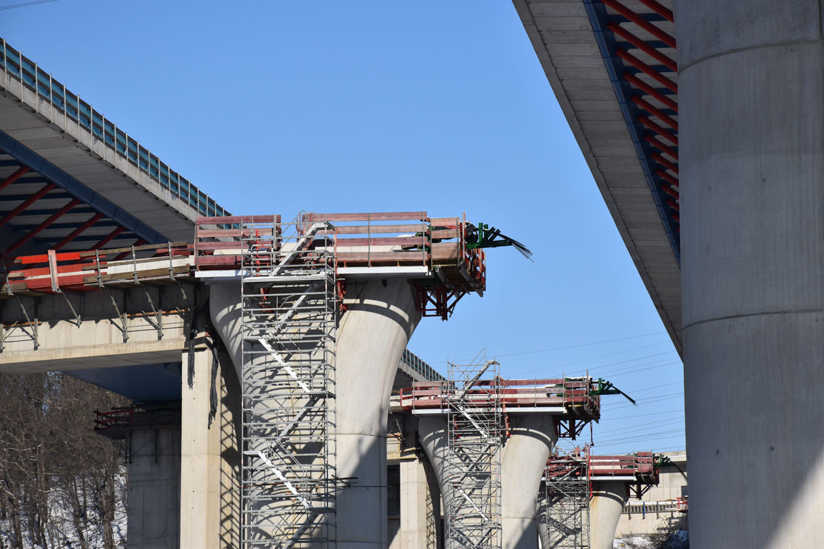 1000-Meter-Brücke wird  auf A 45 verschoben