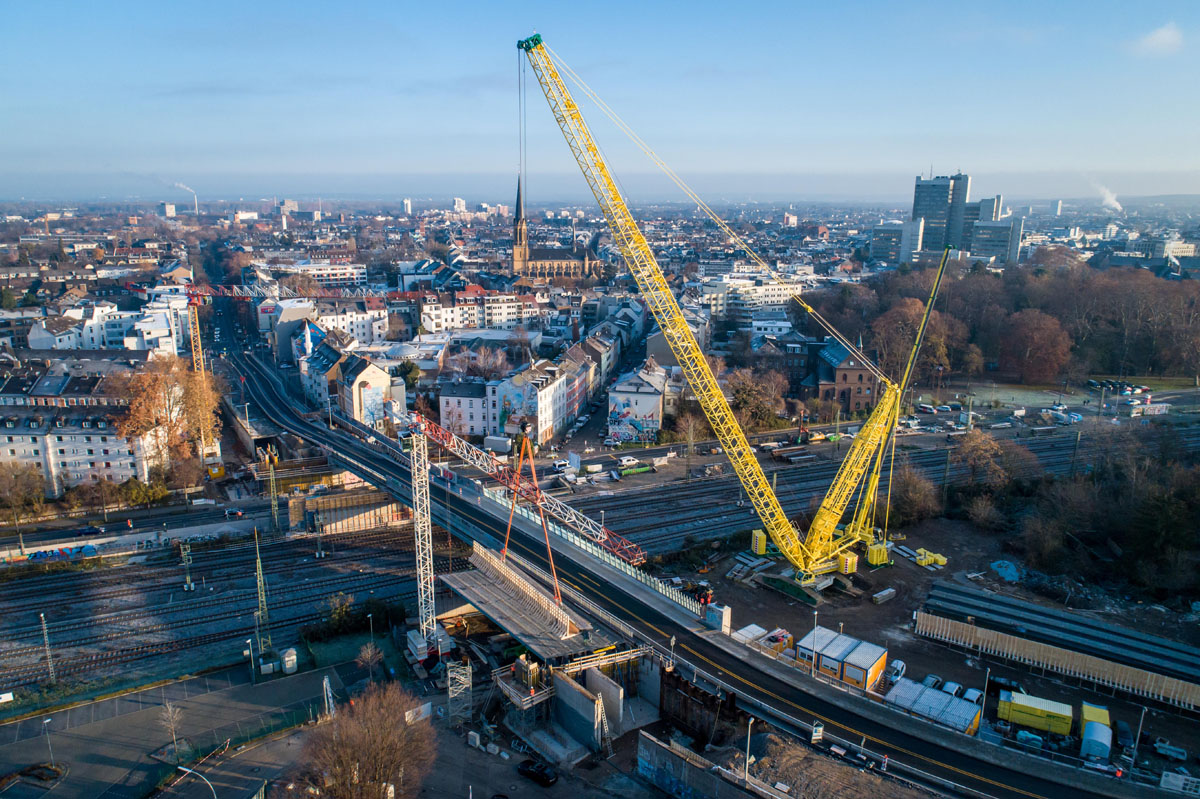 Echterhoff beseitigt Brückenengpass mitten in Bonn