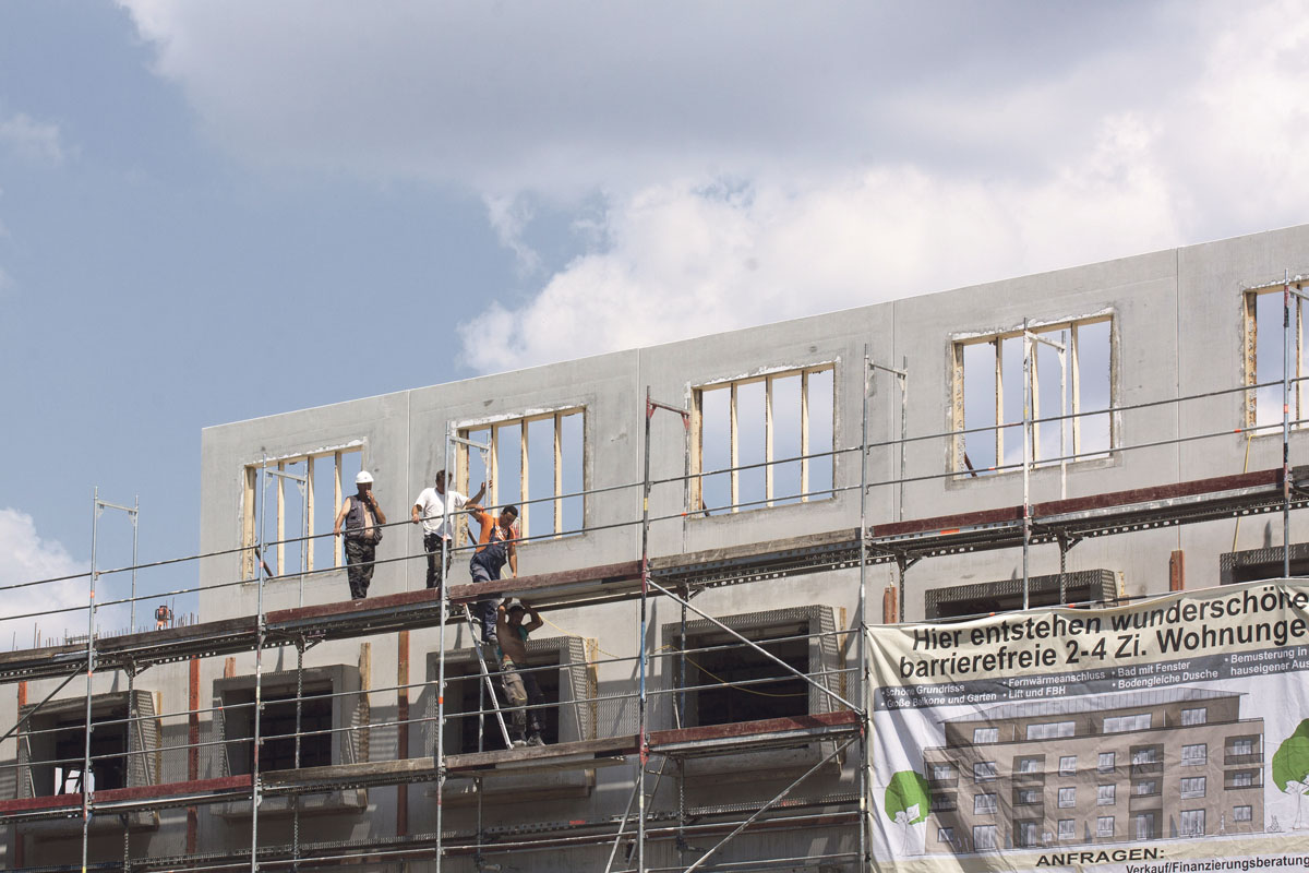 In Deutschland hinkt der tatsächliche Neubau von bezahlbaren Wohnungen hinter dem Bedarf hinterher. (Foto: Pixabay)