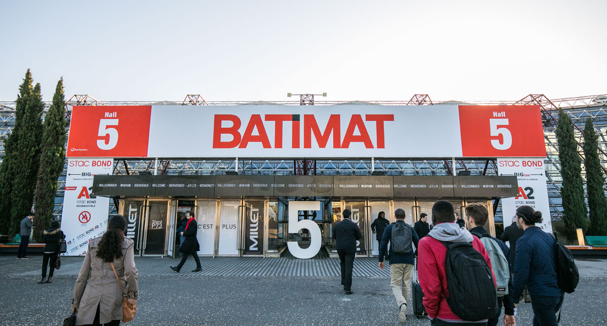 Die Ausstellungsfläche der Batimat wird auf vier Hallen erweitert. (Foto: Batimat)