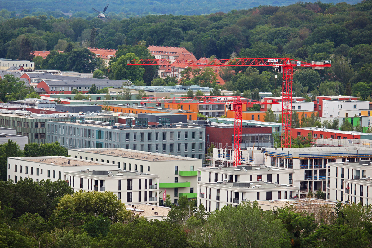 Großbaustelle auf dem Pfingstberg in Potsdam. (Fotro: Pixabay)